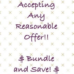 Accepting offers! Bundle and Save!
